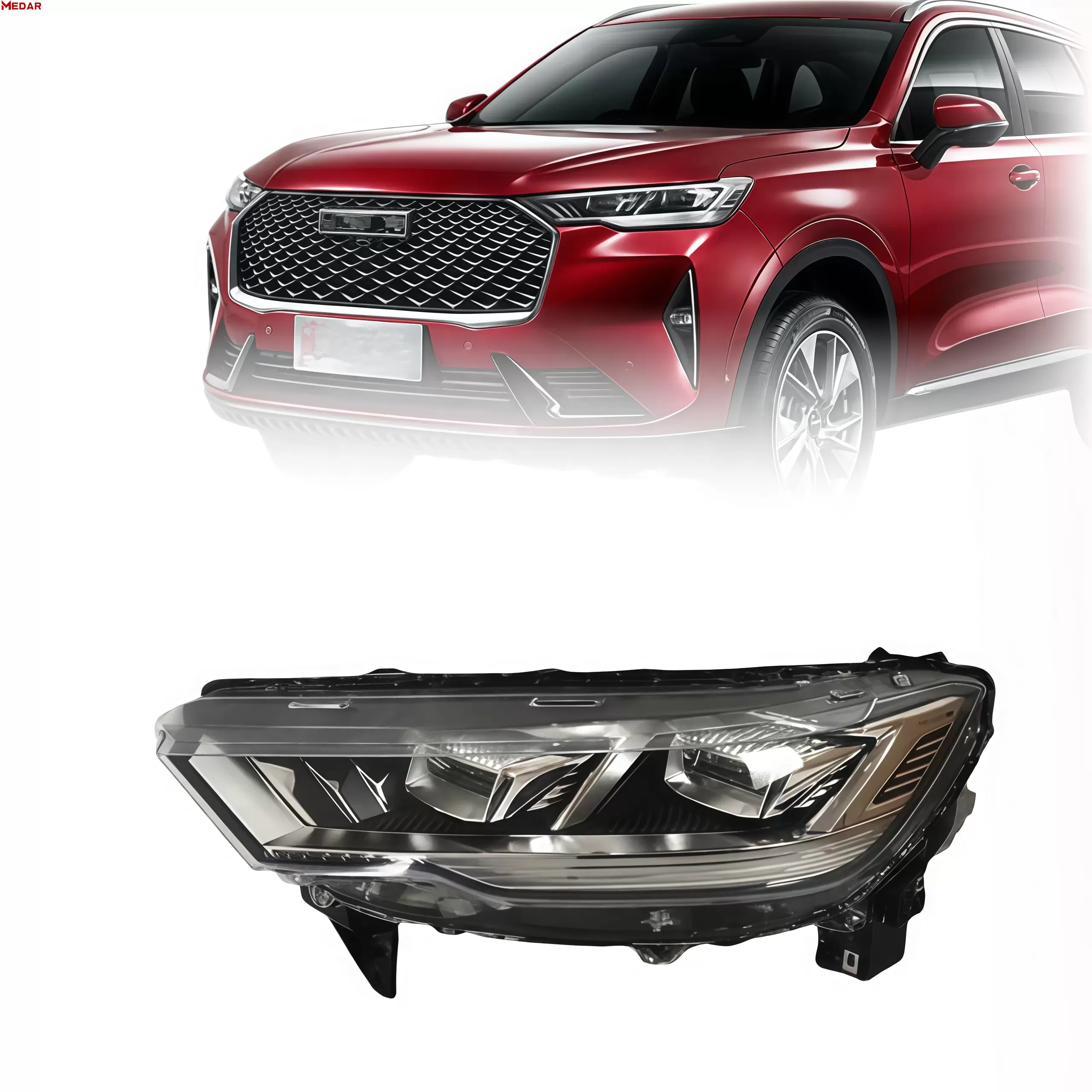 LED Headlights for Haval H6 supply 4121100XKN01A 4121101XKN01A 4121100XKN03A,Great wall auto parts