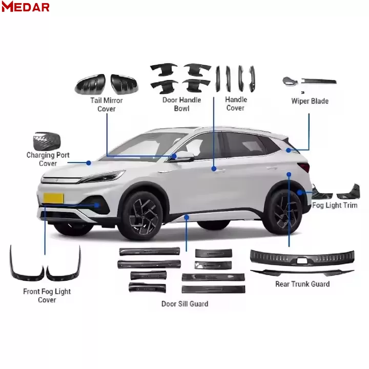 BYD Atto3 Front Bumper Lower Body,SC2E-2803112,BYD parts catalogue