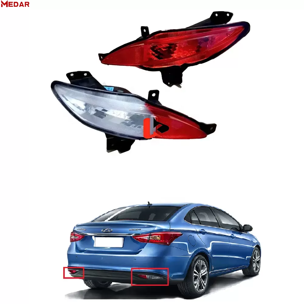 Chery Arrizo 5 Rear fog lamp,J60-4435010,J60-4435020,Chery auto parts supplier