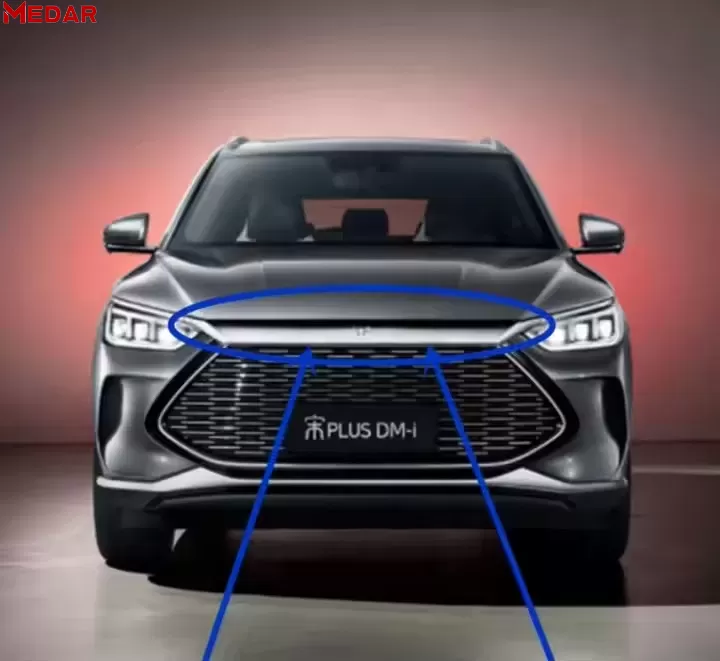 BYD SONG Front Bumper Glitter Light Trim Strip,SA3EA-2803190,BYD auto parts supplier