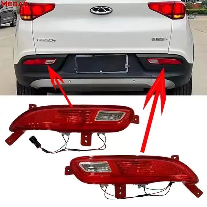 Chery Tiggo 7 T15 Rear Fog Lamp,T15-4416030,T15-4416040,Chery auto parts supplier